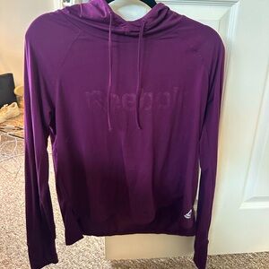 Purple Reebok pullover / shirt size M